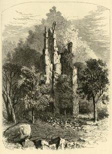 Chimney Rocks 1872. Creator: William Ludwell Sheppard