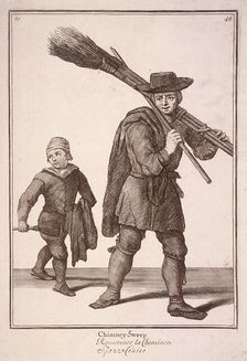 Chimney Sweep Cries of London, (c1688?). Artist: Anon