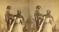 Chimney Sweeps. [Studio portrait of two young chimney sweeps], (1868-1900?). Creator: O. Pierre Havens