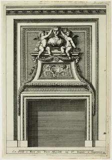 Chimneys in the Italian Manner, n.d. Creator: Jean le Pautre