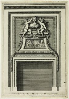 Chimneys in the Italian Manner, n.d. Creator: Jean le Pautre