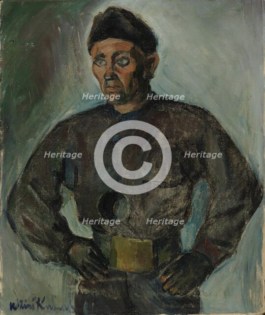 Chimneysweep, 1928. Creator: Vaino Kunnas.