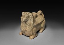 Chimera (Bixie): Candlestick or Water Dropper, 265-316. Creator: Unknown