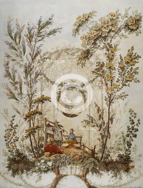 Chinoiserie, between 1765 and 1767. Creator: Jean-Baptiste Pillement.
