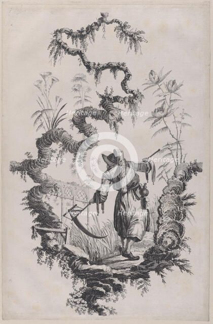 Chinoiserie Ornament Print, 1755. Creator: Jean-Baptiste Pillement.