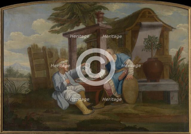 Chinoiserie, Mid of the 18th cen.. Creator: Anonymous.