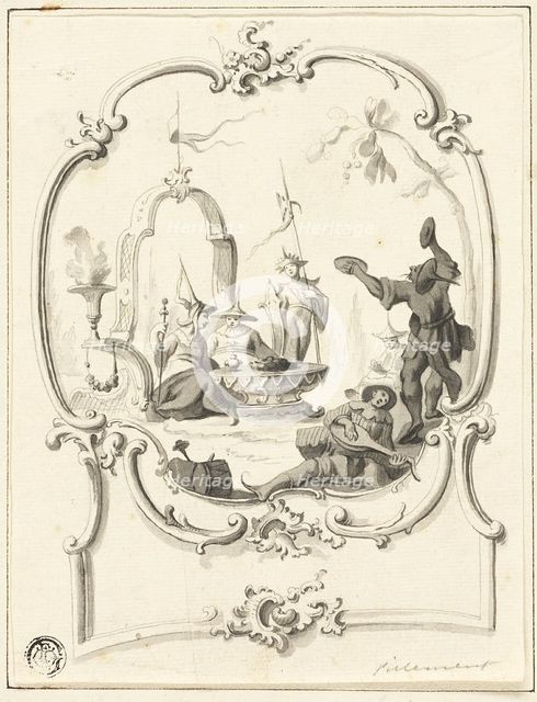 Chinoiserie, n.d. Creator: Jean-Baptiste Pillement.