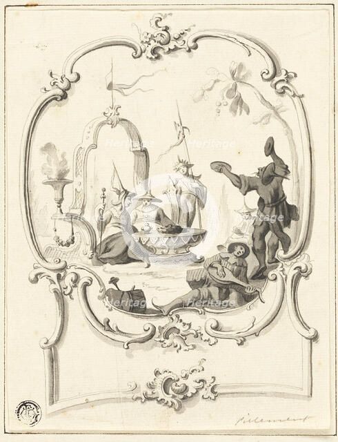 Chinoiserie, n.d. Creator: Jean-Baptiste Pillement.