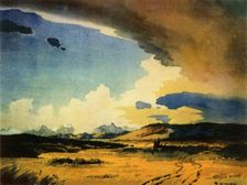 Chinook in the Foothills: Alberta 1941. Creator: R. Gissing