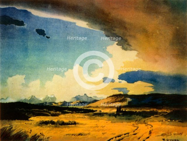 'Chinook in the Foothills: Alberta', 1941. Creator: R. Gissing.