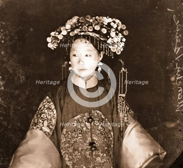 China: a Manchu bride, 1871. Creator: John Thomson.