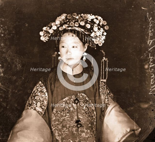 China: a Manchu bride, 1871. Creator: John Thomson.