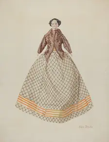 China Doll, c. 1940. Creator: Adele Brooks