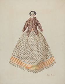 China Doll, c. 1940. Creator: Adele Brooks