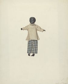 China Headed Negro Doll, 1935/1942. Creator: Henry Murphy