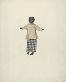 China Headed Negro Doll, 1935/1942. Creator: Henry Murphy