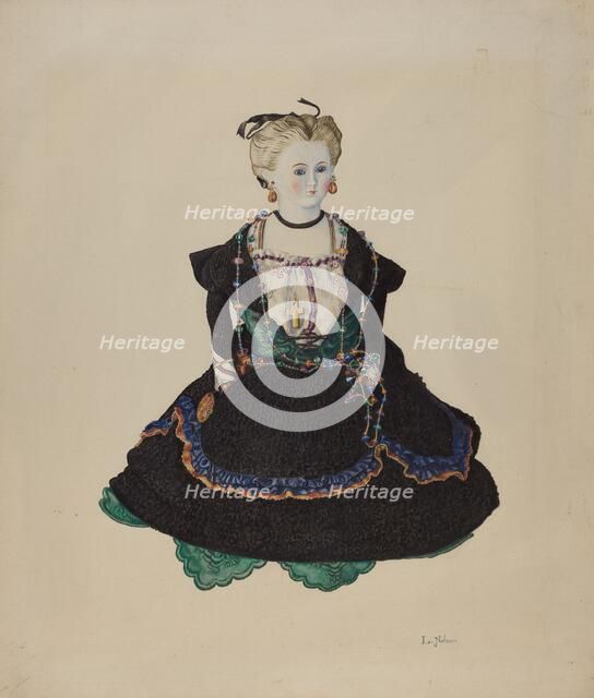 China Headed Doll, c. 1941. Creator: Lelah Nelson.