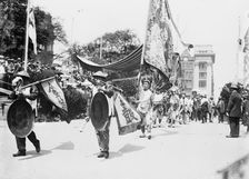 China in N.Y. 4th of July Parade, 1911. Creator: Bain News Service