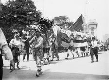 China in N.Y. 4th of July Parade, between c1910 and c1915. Creator: Bain News Service