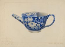 China Invalid's Cup, c. 1938. Creator: Vincent P. Rosel