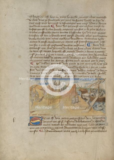 China (Seres); Livre des merveilles du monde (Book of the Marvels of the World), about 1460-1465. Creator: Master of the Geneva Boccaccio.