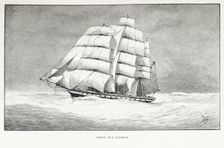 China Tea Clipper, 1896. Creator: Robert Taylor Pritchett