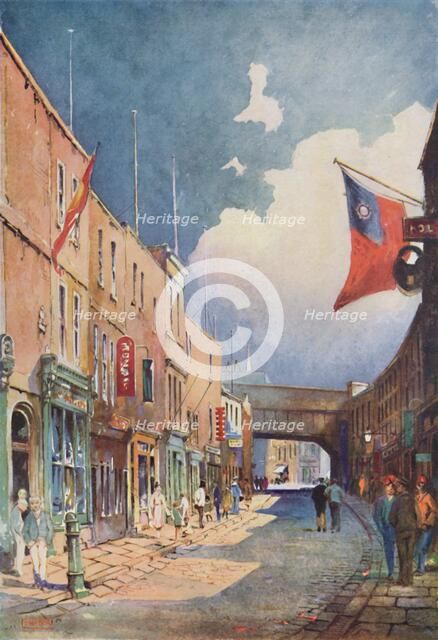 'Chinatown, 1920', 1920. Artist: William Monk.