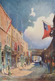Chinatown, 1920 1920. Artist: William Monk