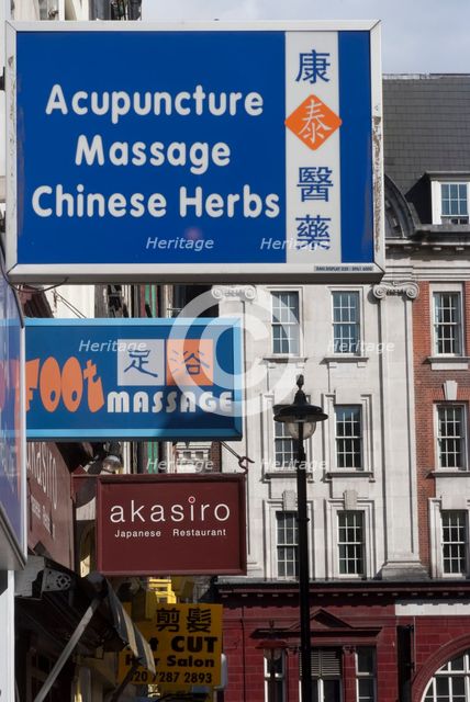 Chinatown, London, England, UK, 3/9/10.  Creator: Ethel Davies.