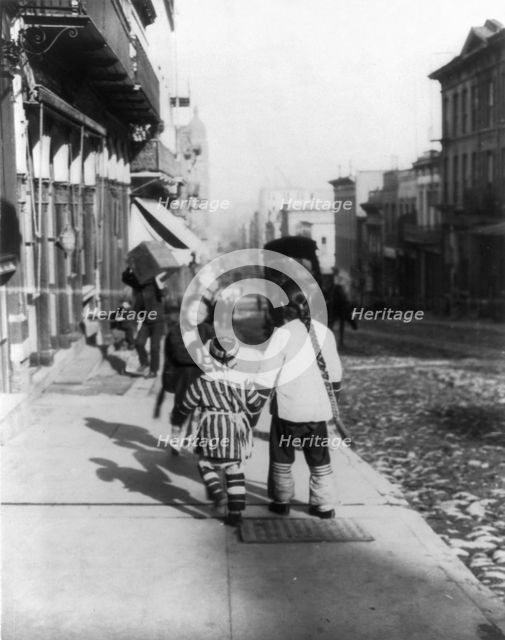 Chinatown, San Francisco, California, 1903. Creator: Frances Benjamin Johnston.