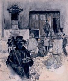 Chinatown, San Francisco, c1900-1906. Creator: George Leslie Hunter