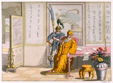 Chinese Taoist religious leaders: The Divinity Kuan-ti, c1820-30. Creator: Italian School (19th Century)