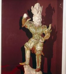 Chinese Tomb Guardian, T'ang Dynasty, 7th-10th century
