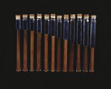 Chinese twelve-tone pitch pipes (from the tomb of Xin Zhui in Mawangdui), ca 160 BC. Creator: Anonymous master