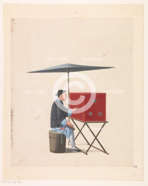 Chinese viewer, c.1800-c.1850. Creator: Anon.