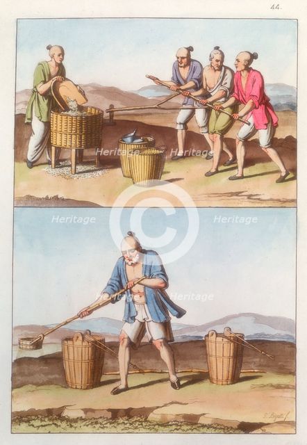 Chinese agriculture, 1825-1835 Creator: Unknown.
