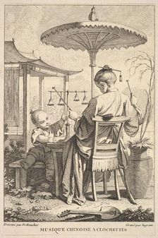 Chinese Bell Music, 1741-63. Creator: John Ingram