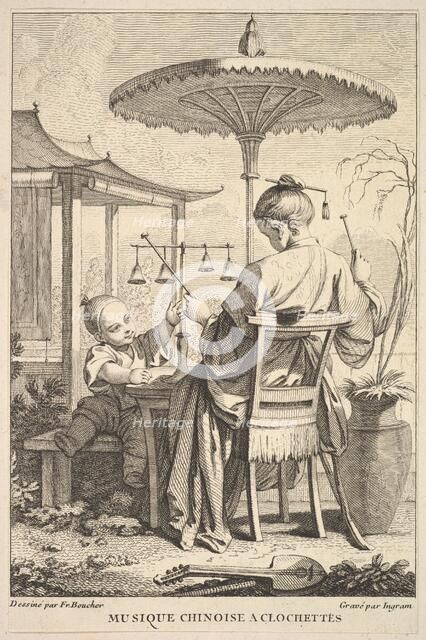 Chinese Bell Music, 1741-63. Creator: John Ingram.