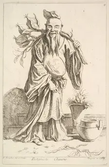 Chinese botanist, 1738-45. Creator: Francois Boucher