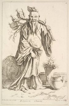 Chinese botanist, 1738-45. Creator: Francois Boucher