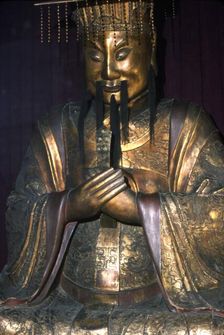 Chinese Bronze, A Taoist Emperor