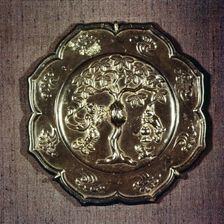 Chinese Bronze Mirror, T'ang Dynasty, 618-906