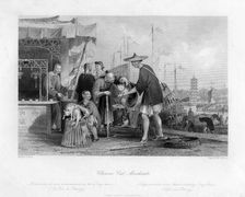 Chinese Cat Merchants 19th century.Artist: TA Prior