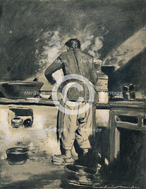 'Chinese Cook', 1903. Artist: Mortimer L Menpes.