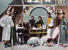 Chinese Court of Justice, Canton, China, early 20th century