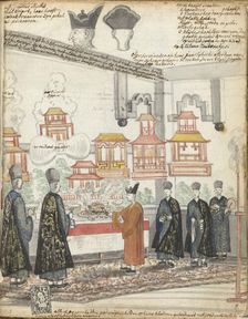 Chinese day of sacrifice in Batavia, 1779-1785. Creator: Jan Brandes