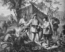 Chinese Dealers in the Camp of the Allies c1880