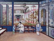 Chinese domestic scene, c1820