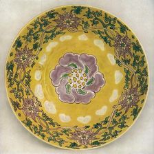 Chinese Enamel-Painted Porcelain Bowl. Chia Ching Period, 1522-1566 (1928)