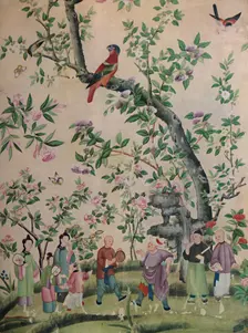 Chinese Hand-Painted Wall-Paper 1928